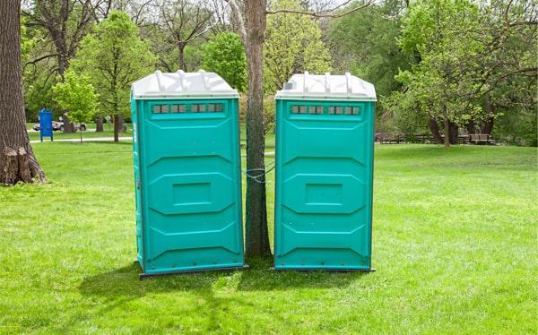 long-term porta potties should be serviced on a regular basis, normally once a week, to ensure cleanliness and functionality